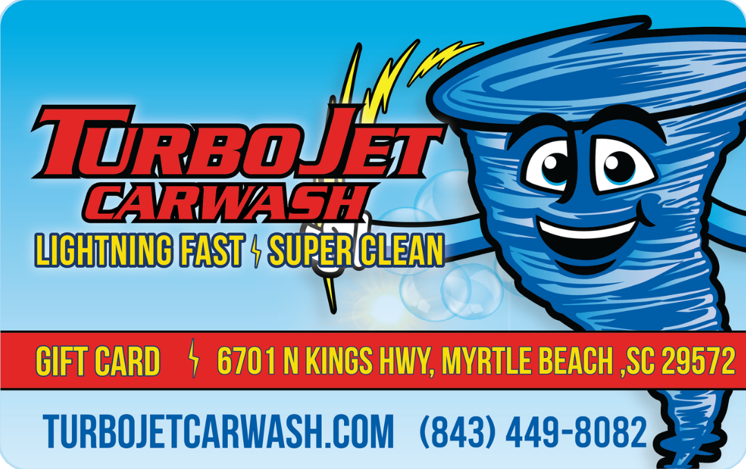 Turbo Jet Carwash gift card